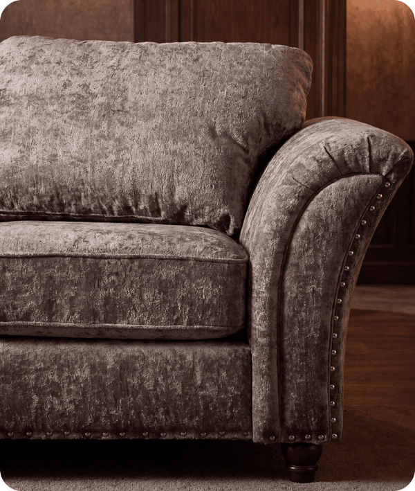 Cotswold Truffle Fabric 2 Seater Sofa