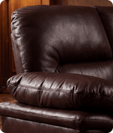 Florence Brown Leather 3 Seater Sofa