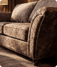 Cotswold Truffle Fabric 3 Seater Sofa