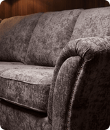 Cotswold Truffle Fabric High Back Corner Sofa