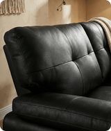 brighton-black-leather-3-seater-sofa-close-up-detail