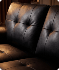 Brighton Black Leather 3 Seater Sofa Sofa