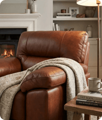 Dalmore Genuine Leather Tan Armchair
