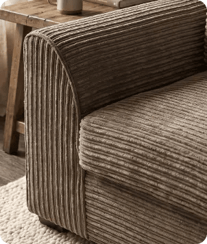 Oxford Caramel Fabric Armchair