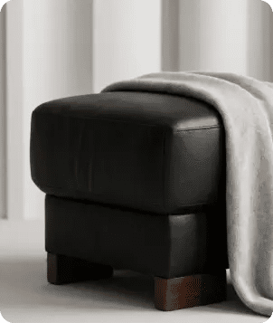 dalmore-black-leather-footstool-close-up-detail