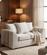 Oxford Shark  Fabric 2 Seater Sofa