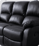 serano-black-leather-manual-recliner-3-seater-sofa-side-view