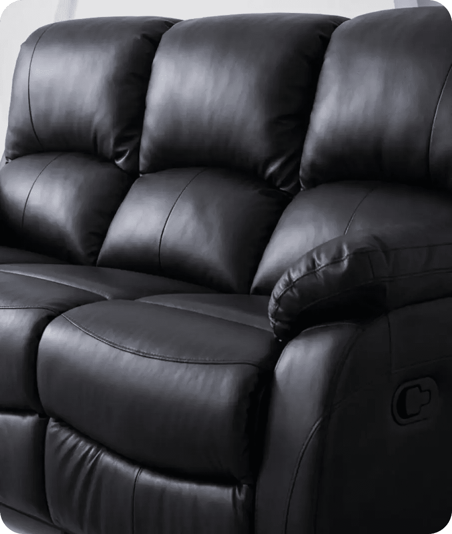 serano-black-leather-manual-recliner-3-seater-sofa-side-view