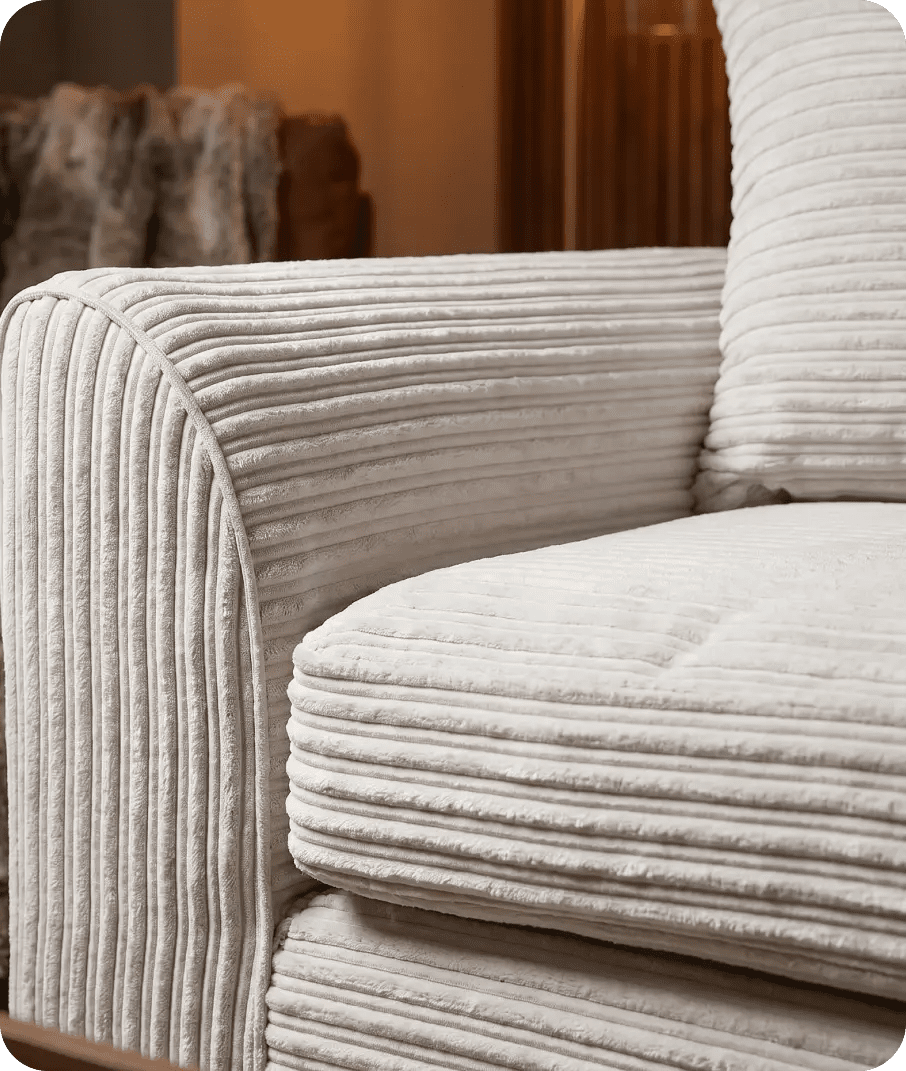 Oxford Shark  Fabric 2 Seater Sofa