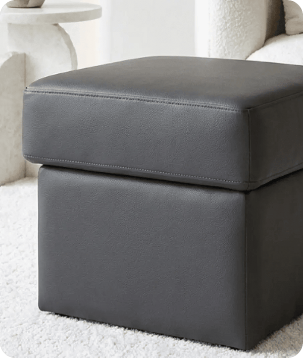 veloura-grey-leather-footstool-sofa-side-view