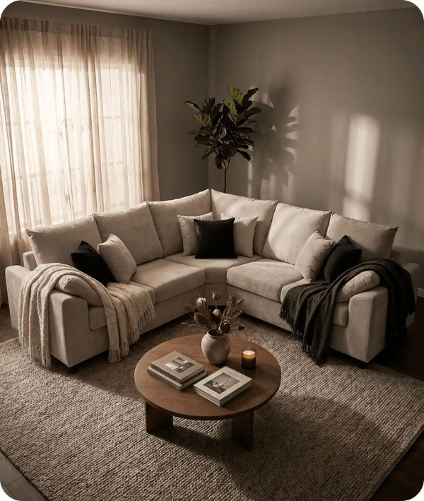 Euphoria Light Grey Corner 2r2