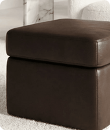 veloura-brown-leather-footstool-sofa-side-view