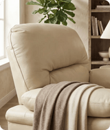Florence Cream Leather Armchair