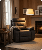 foster-dark-grey-fabric-electric-recliner-armchair-in-a-uk-living-room