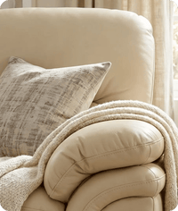 Florence Cream Leather 2 Seater Sofa