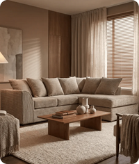 oxford-caramel-fabric-right-hand-corner-sofa-in-a-uk-living-room