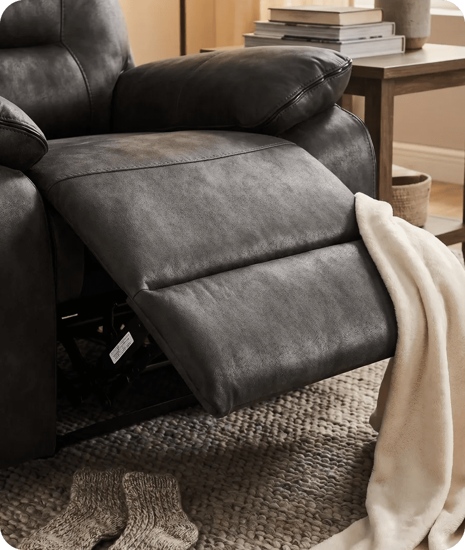 foster-dark-grey-fabric-electric-recliner-armchair-side-view