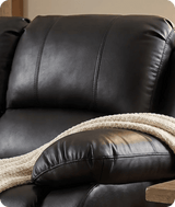 York Black Leather Electric Recliner 3 Seater Sofa - Sofa-Direct