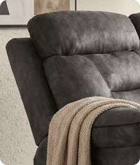 foster-dark-grey-fabric-electric-recliner-2-seater-sofa-side-view