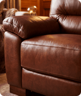 Dalmore Genuine Leather Tan Armchair