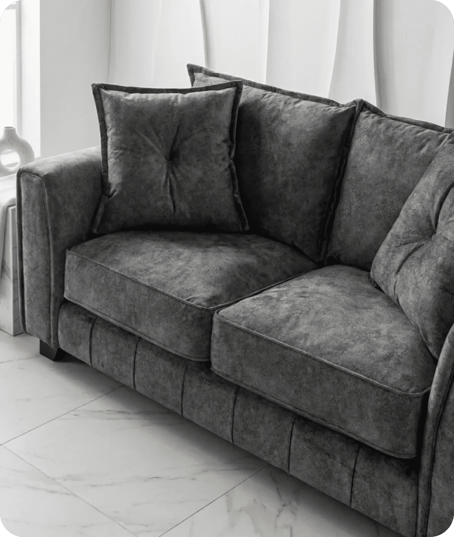 richmond-grey-fabric-2-seater-sofa-side-view