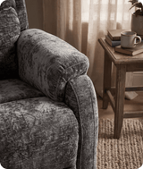 Oliver Grey Fabric Rise & Recline Mobility Chair