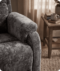 Oliver Grey Fabric Rise & Recline Mobility Chair
