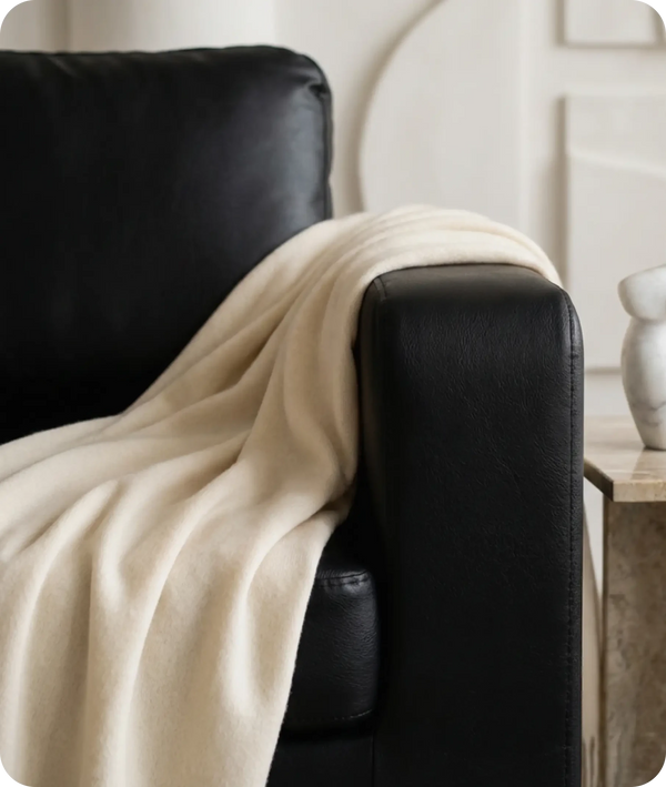 Nova Black  Leather Armchair