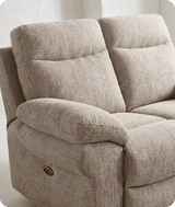 lunaro-beige-fabric-electric-recliner-2-seater-sofa-side-view