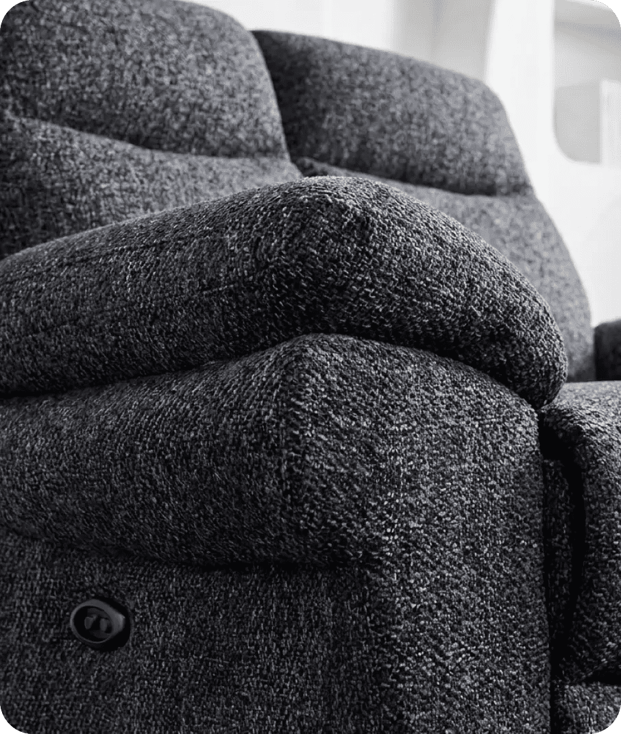 lunaro-grey-fabric-electric-recliner-2-seater-sofa-close-up-detail