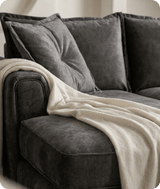richmond-grey-fabric-right-hand-corner-sofa-close-up-detail