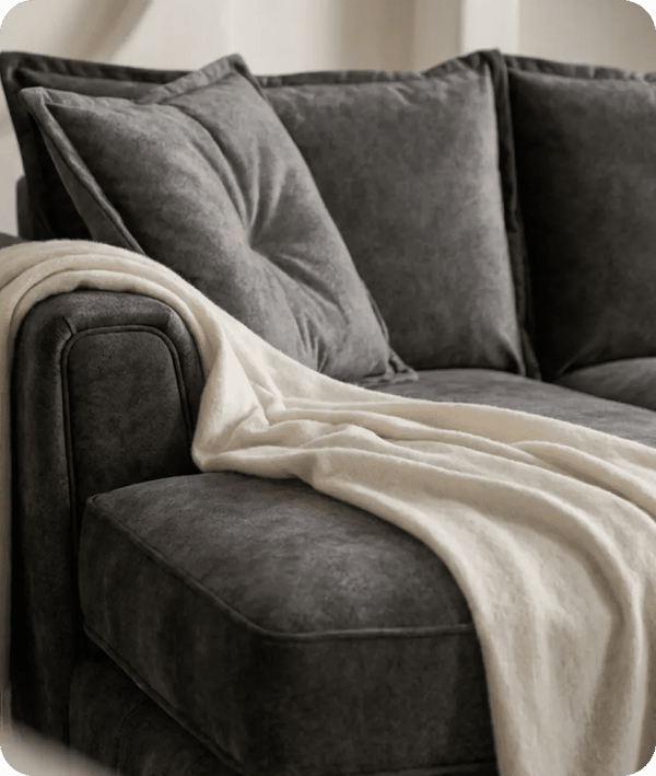 richmond-grey-fabric-right-hand-corner-sofa-close-up-detail
