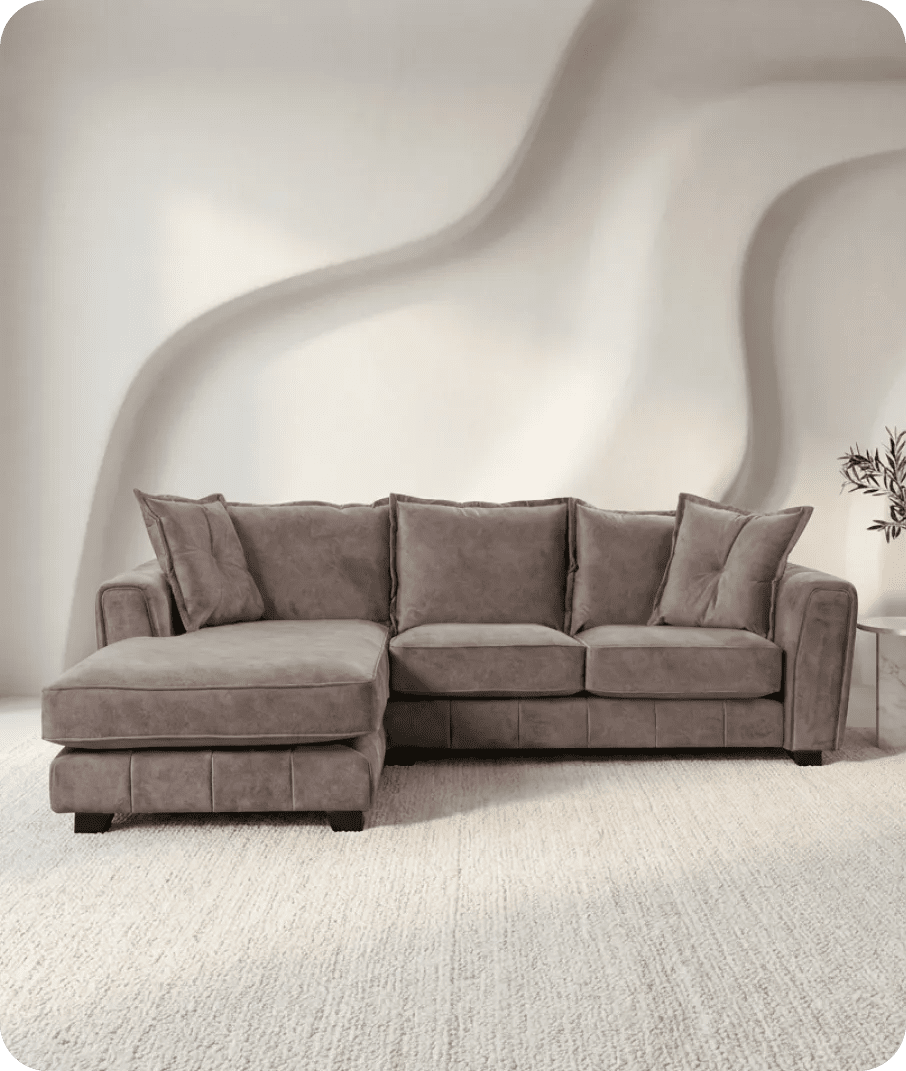 richmond-brown-fabric-left-hand-corner-sofa-in-a-uk-living-room