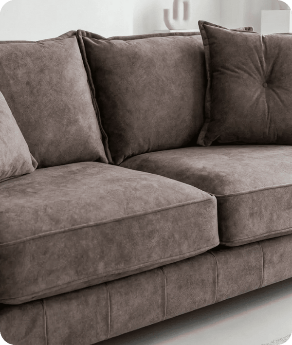 richmond-brown-fabric-3-seater-sofa-side-view