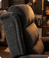Cambridge Black Fabric Rise & Recline Mobility Chair