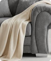 Florence High Back Grey Fabric Armchair