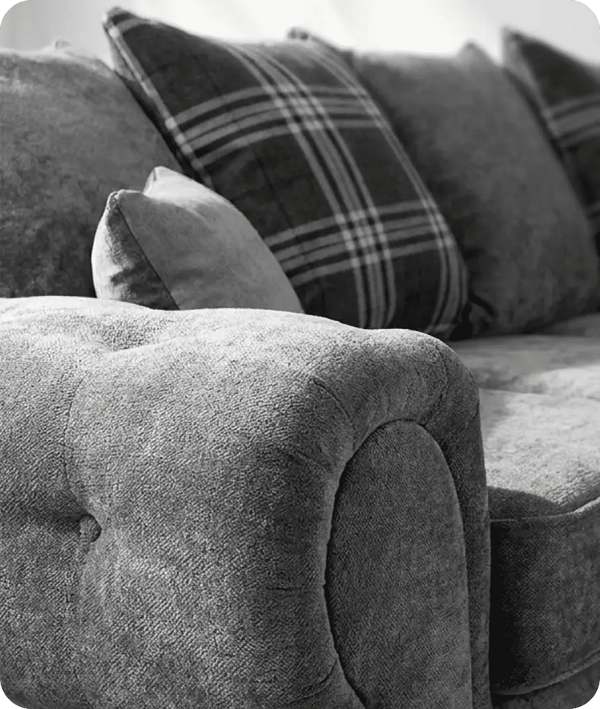 Florence Scatter Grey Fabric Right Corner Sofa