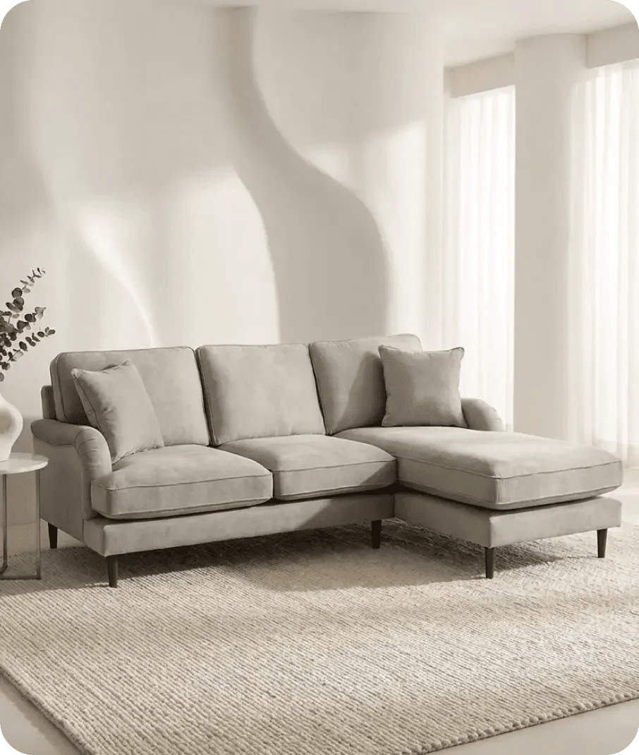 durham-silver-fabric-right-hand-corner-sofa-in-a-uk-living-room