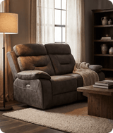 foster-brown-fabric-electric-recliner-2-seater-sofa-in-a-uk-living-room