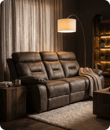foster-brown-fabric-electric-recliner-3-seater-sofa-in-a-uk-living-room