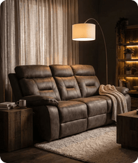 foster-brown-fabric-electric-recliner-3-seater-sofa-in-a-uk-living-room