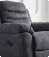 bristol-grey-fabric-manual-recliner-armchair-close-up-detail