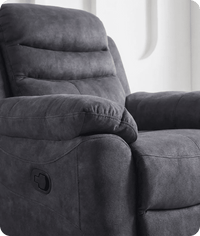 bristol-grey-fabric-manual-recliner-armchair-close-up-detail