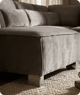 sloane-grey-velvet-u-shape-corner-sofa-side-view