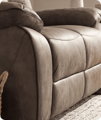 foster-brown-fabric-electric-recliner-2-seater-sofa-close-up-detail