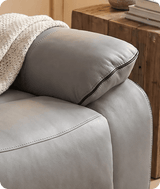 foster-light-grey-fabric-electric-recliner-armchair-side-view