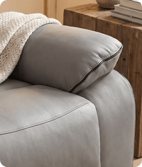 foster-light-grey-fabric-electric-recliner-armchair-side-view