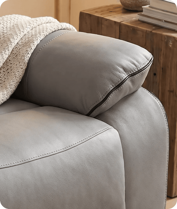 foster-light-grey-fabric-electric-recliner-armchair-side-view