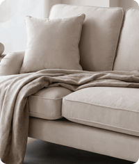 Durham Beige Fabric Right Hand Corner Sofa