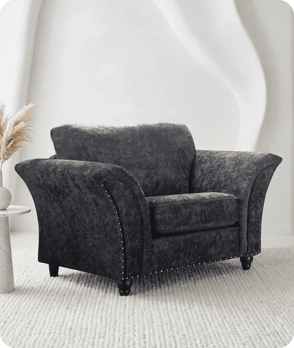 Cotswold Grey Fabric Armchair
